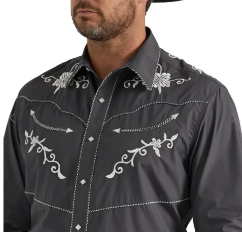 112345061 - Wrangler Rodeo Ben LS Pearl Snap