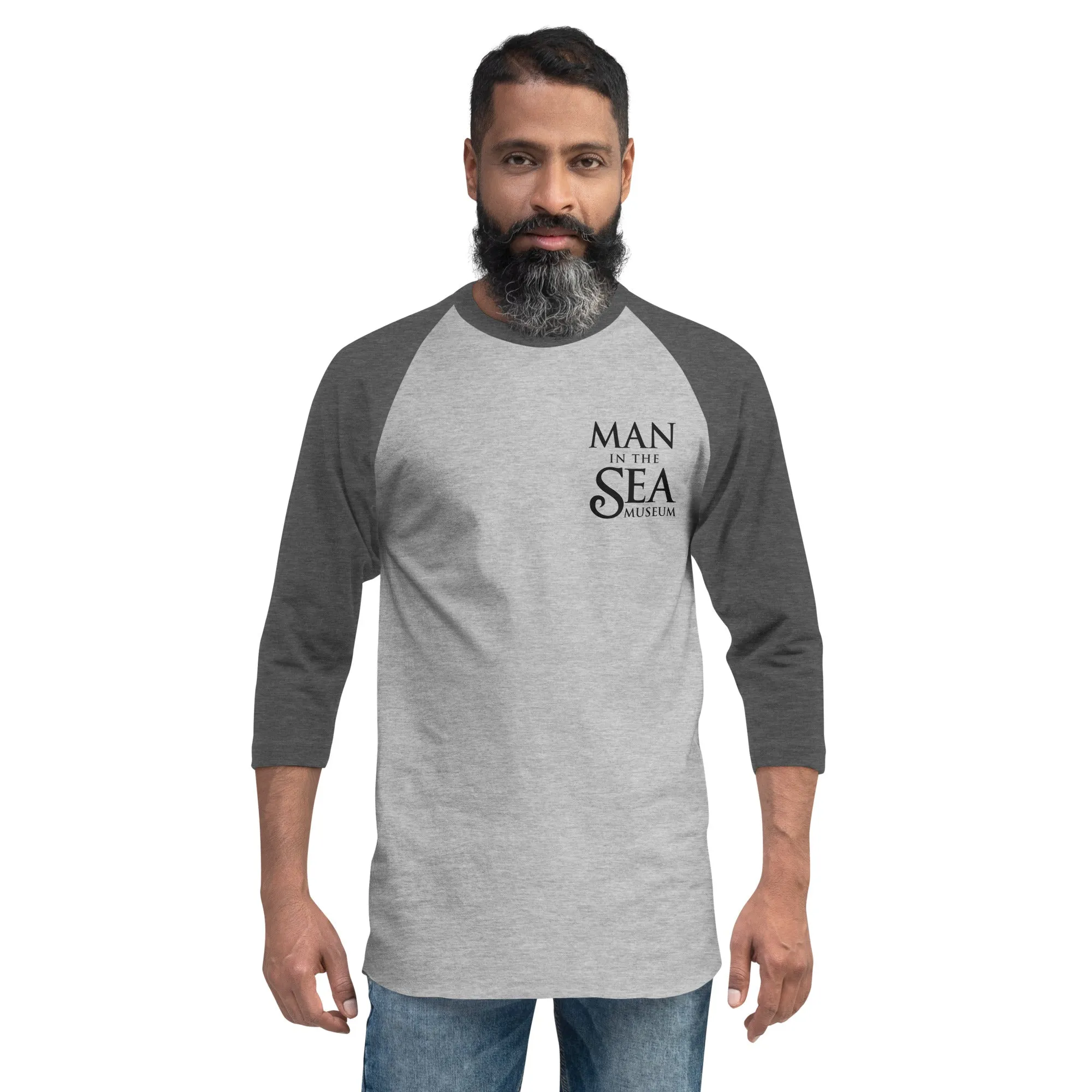 3/4 sleeve raglan shirt