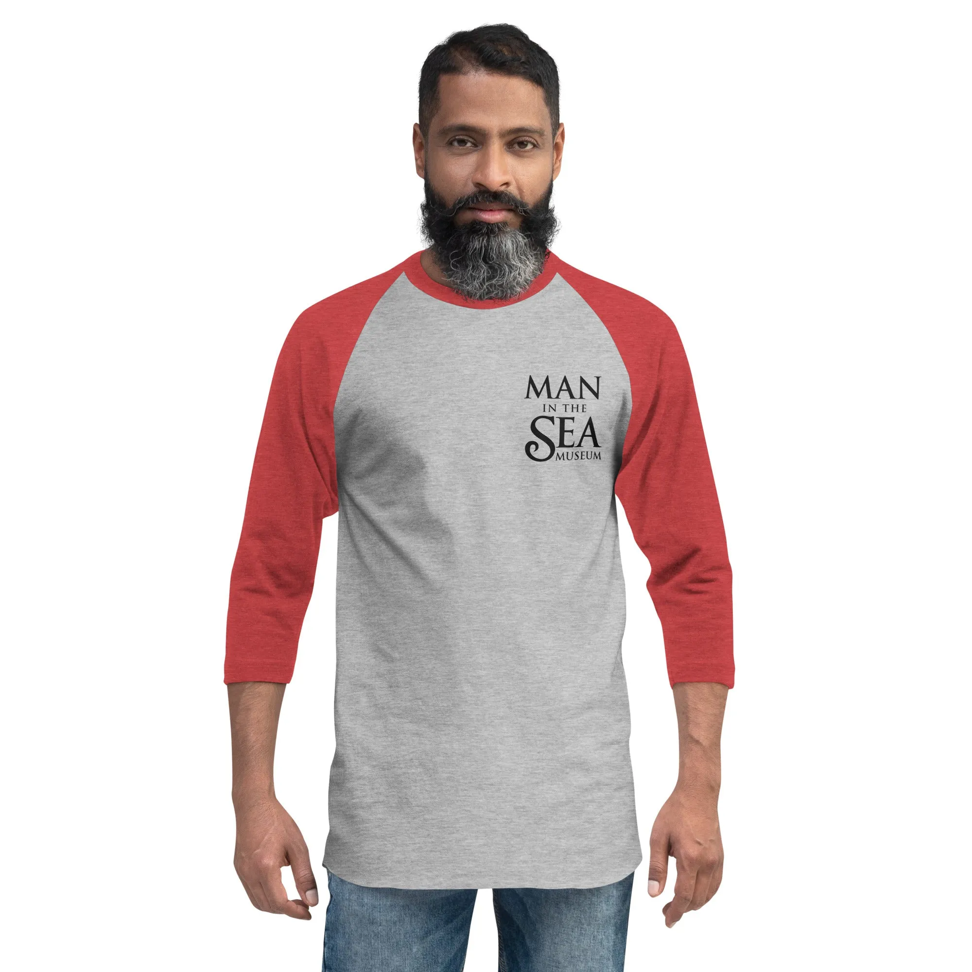 3/4 sleeve raglan shirt