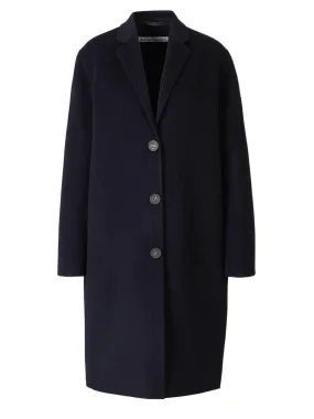 Acne Studios Striped Single-Breasted Coat