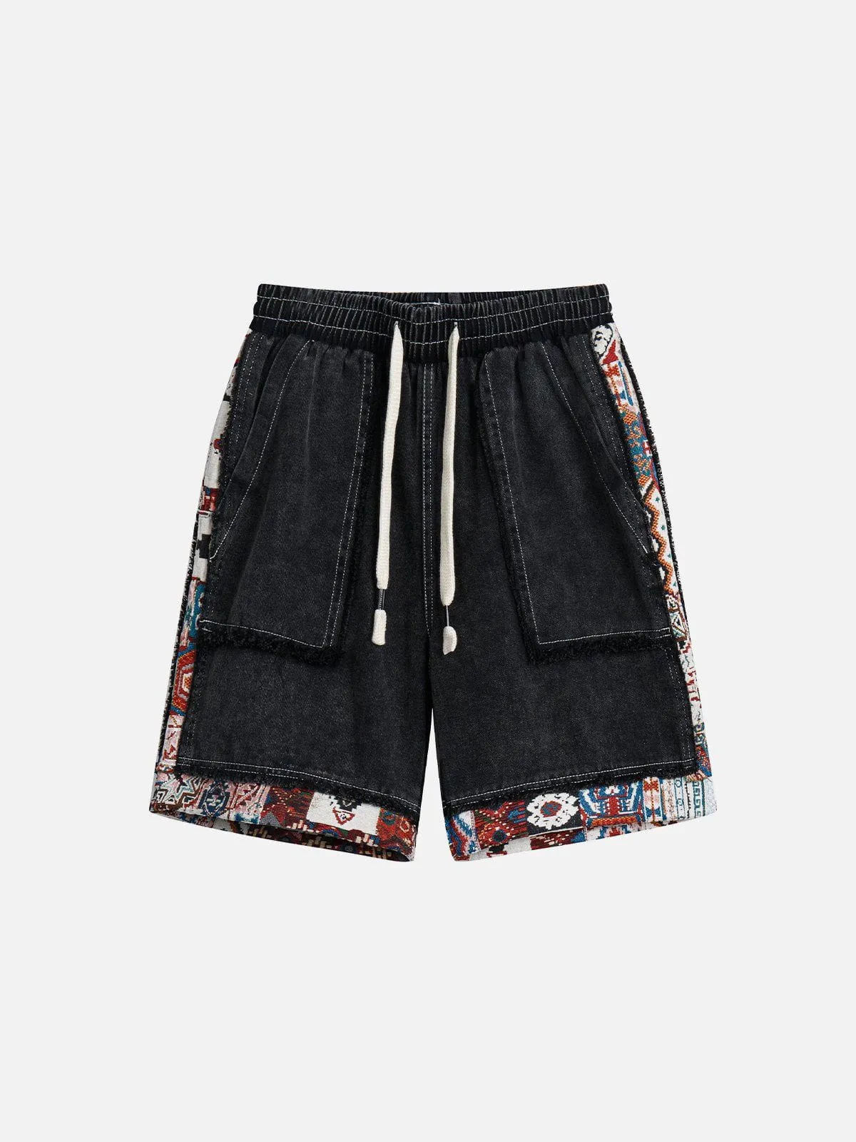 Aelfric Eden Tribe Culture Pattern Washed Jorts