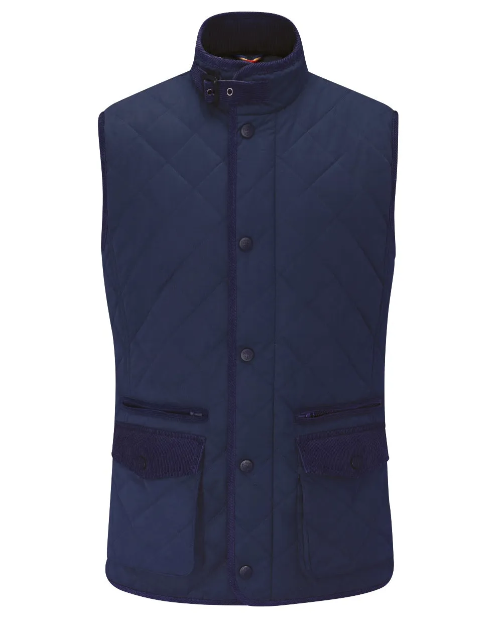 Alan Paine Surrey Mens Quilted Waistcoat