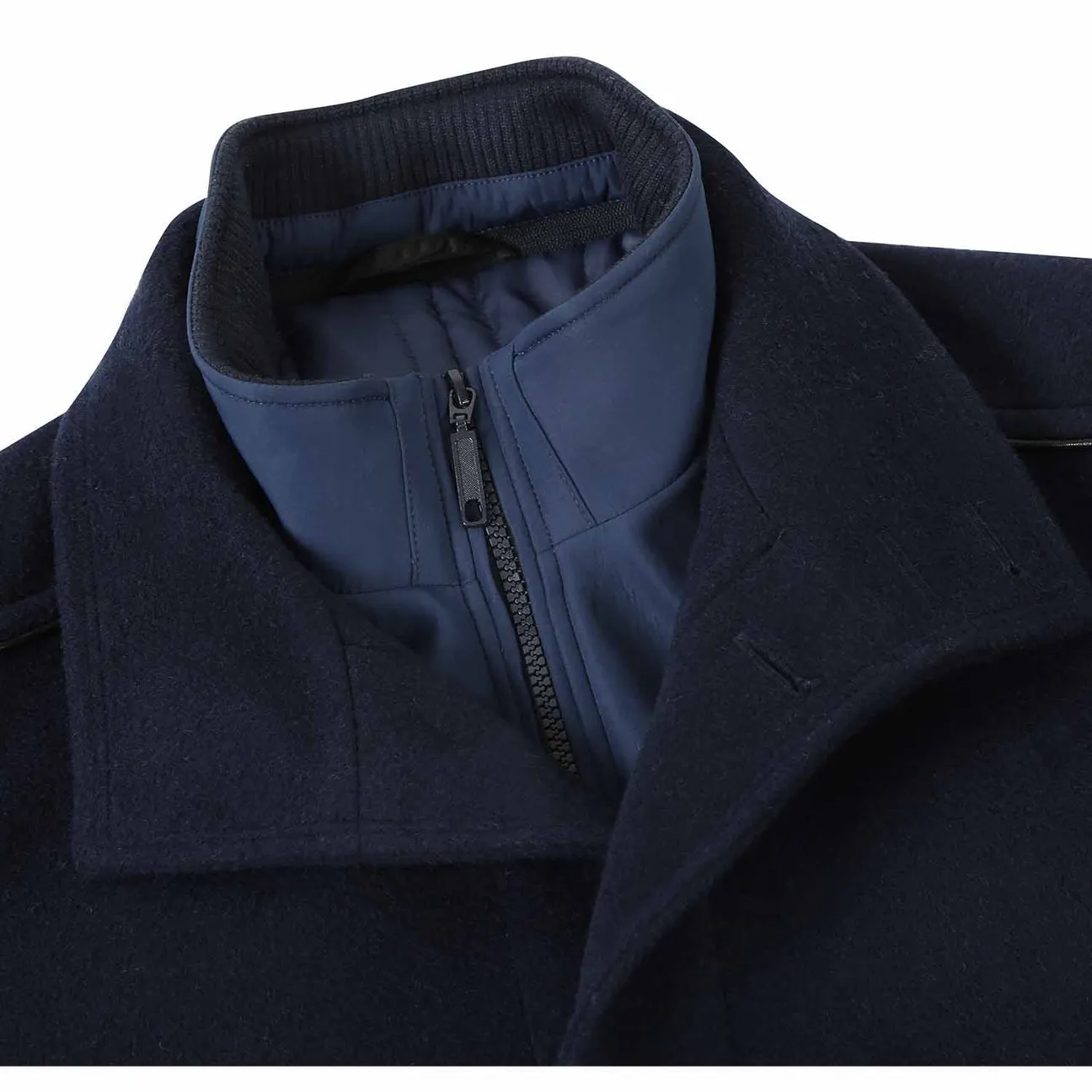 Alessandro Vitello by Renoir Navy Short Coat 830-4