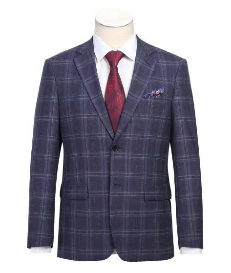 Alessandro Vitello by Renoir New Slim Fit Sport Coat 565-6