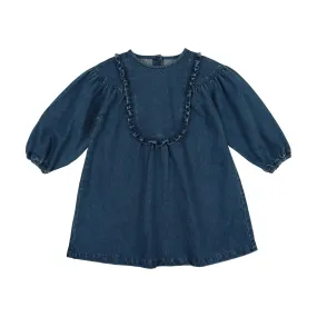 Analogie By Lil Legs Denim Dress Blue