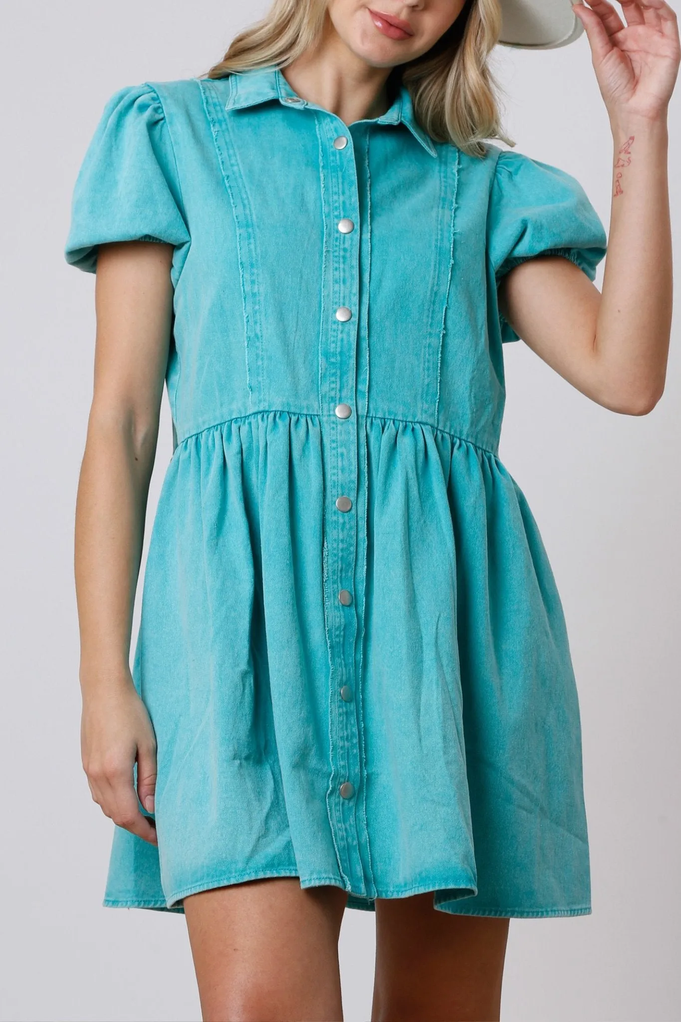 April Rain Denim Dress