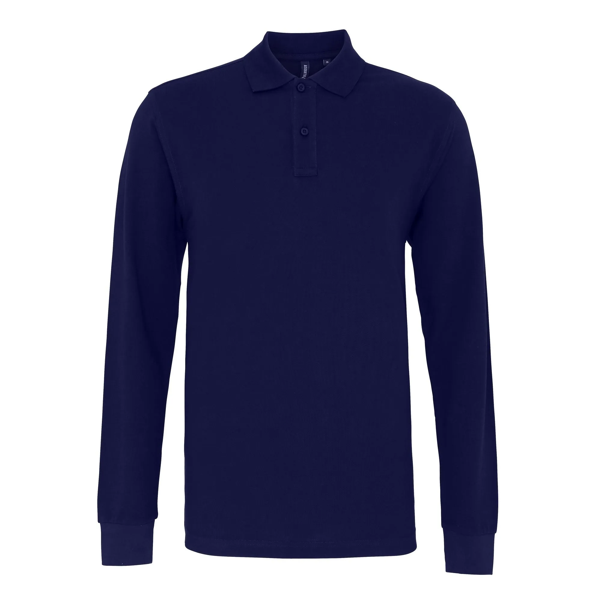 Asquith & Fox Mens Classic Fit Long Sleeved Polo Shirt