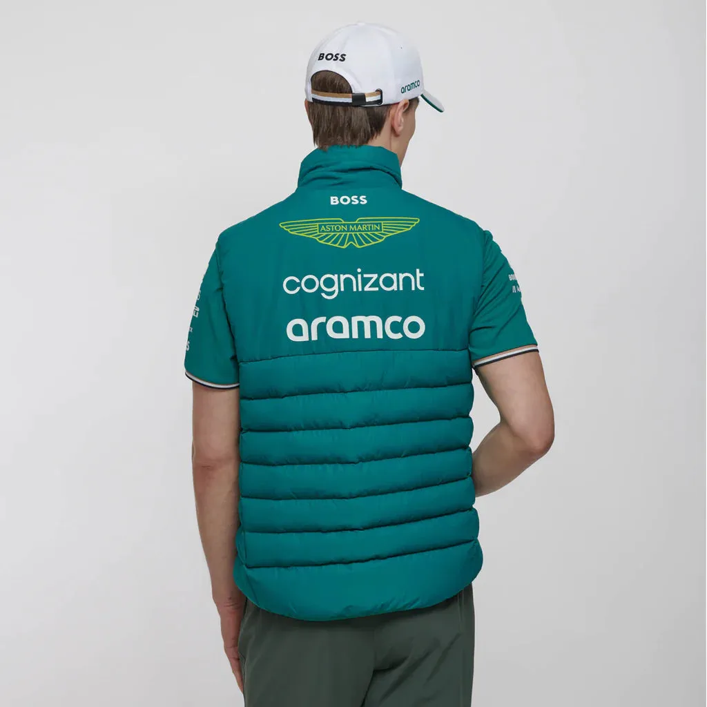 Aston Martin Cognizant F1 2023 Men's Team Vest- Green