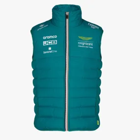 Aston Martin Cognizant F1 2023 Men's Team Vest- Green