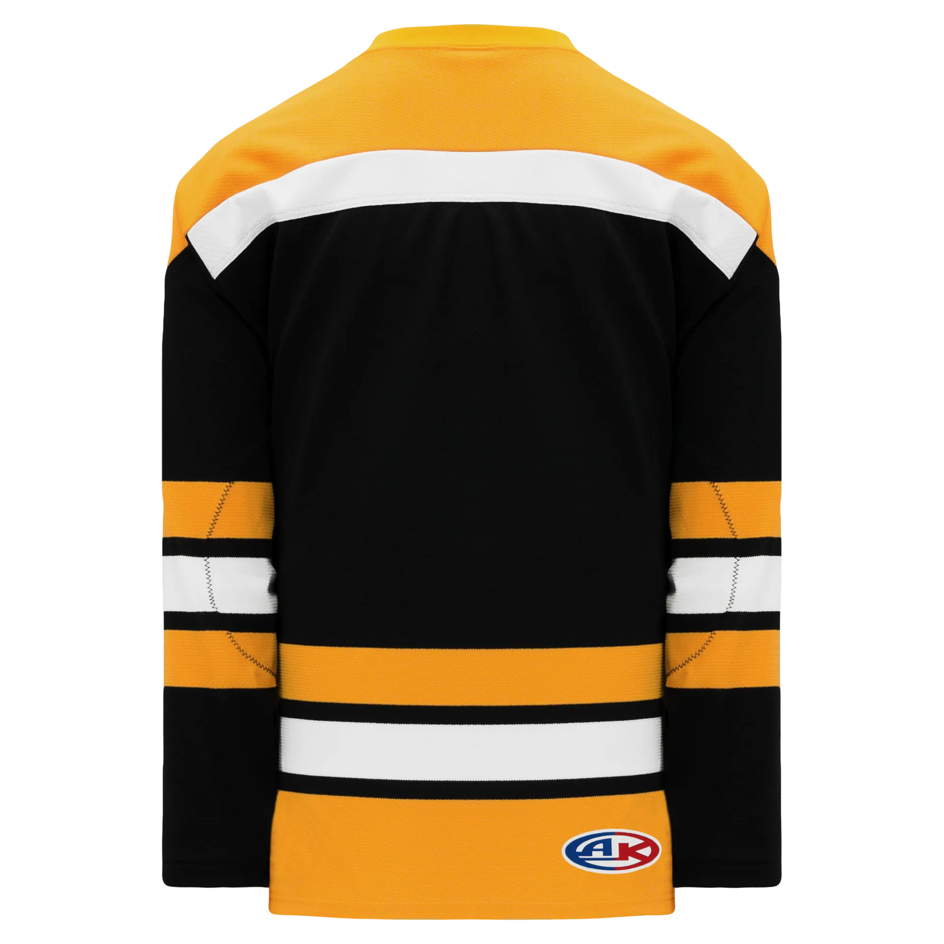 Athletic Knit (AK) H550BKA-BOS398BK Pro Series - Adult Knitted Vintage Boston Bruins Black Hockey Jersey