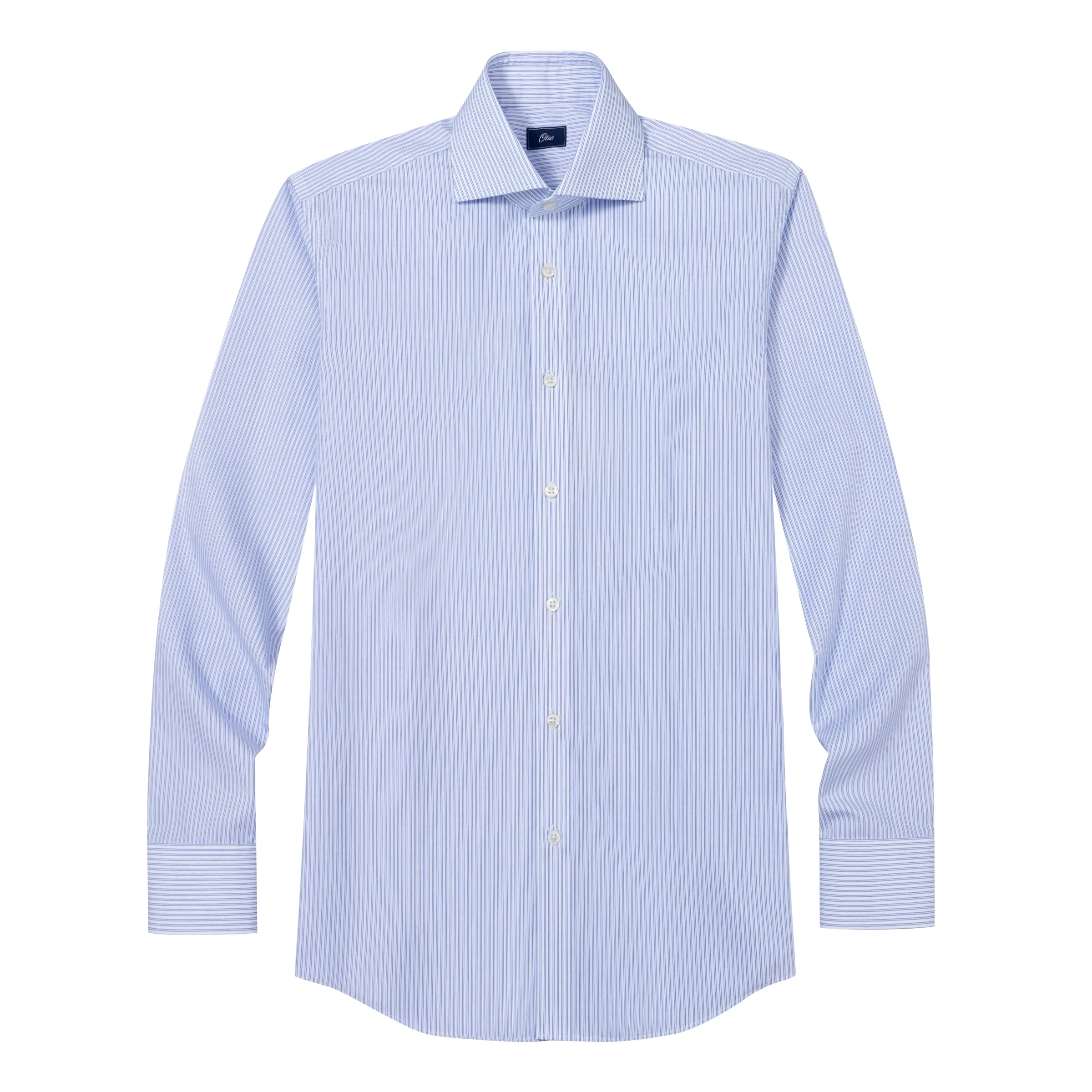 Bacci Blue Stripe Poplin Shirt