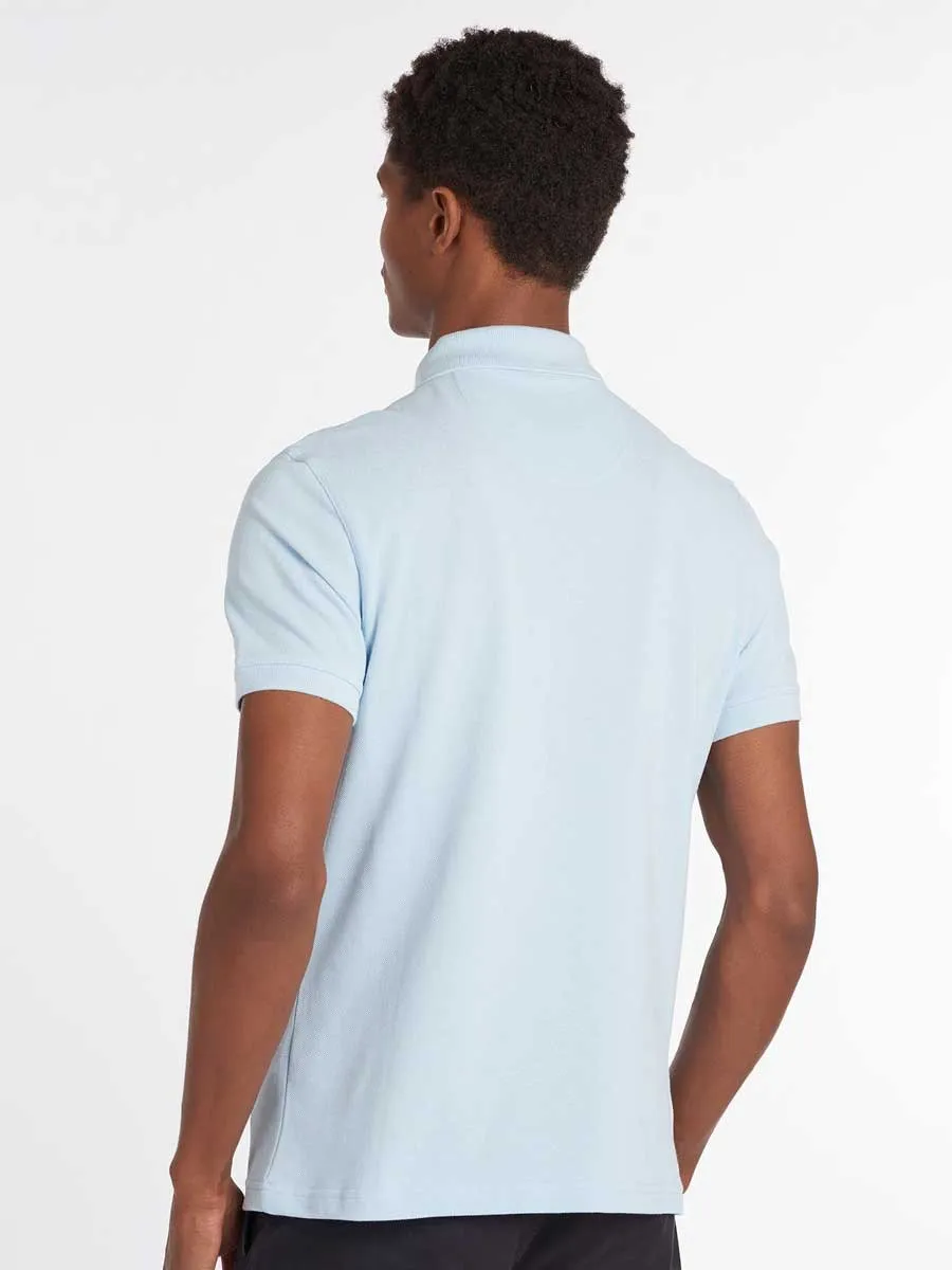 BARBOUR Sports Polo Shirt - Men's - Sky