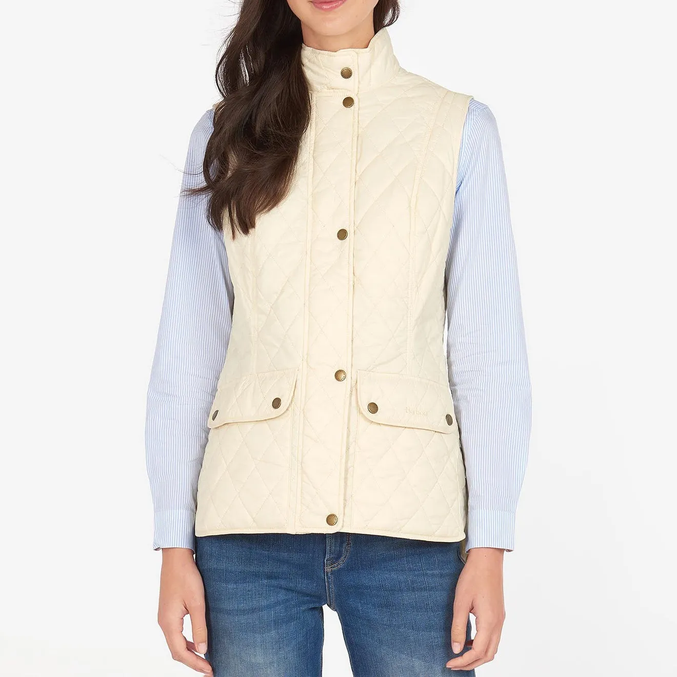 Barbour Womens Otterburn Gilet Summer Pearl