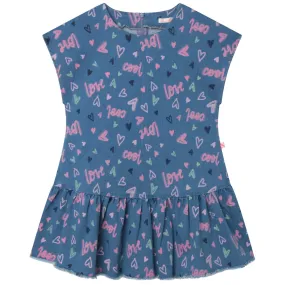 BB Denim Allover Print Dress