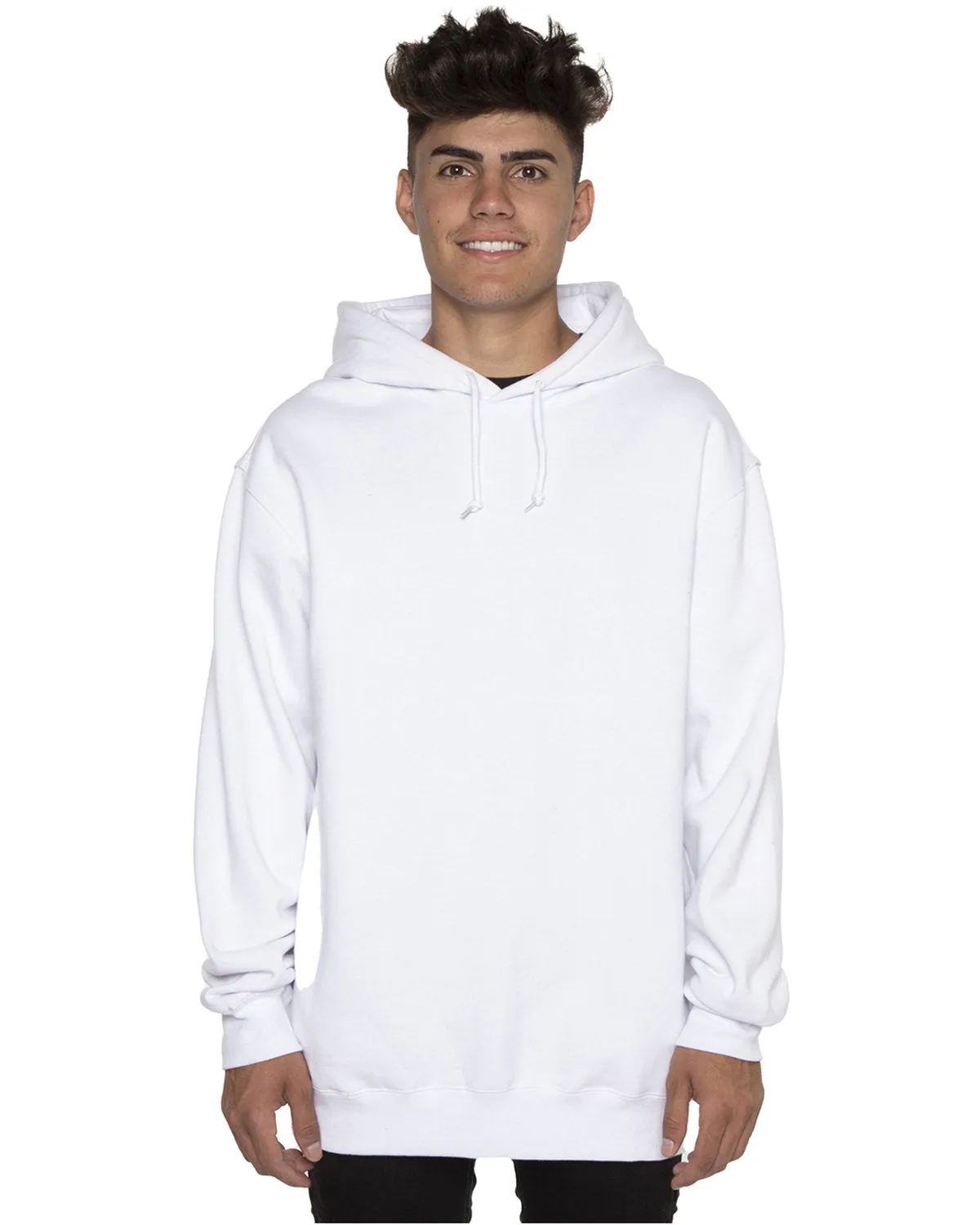 Beimar Men's Side Pocket Mid-Weight Hooded Pullover