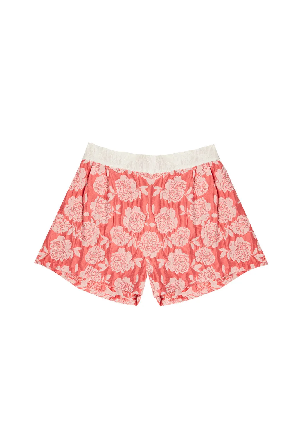 Bermuda Set - Coral Brocade