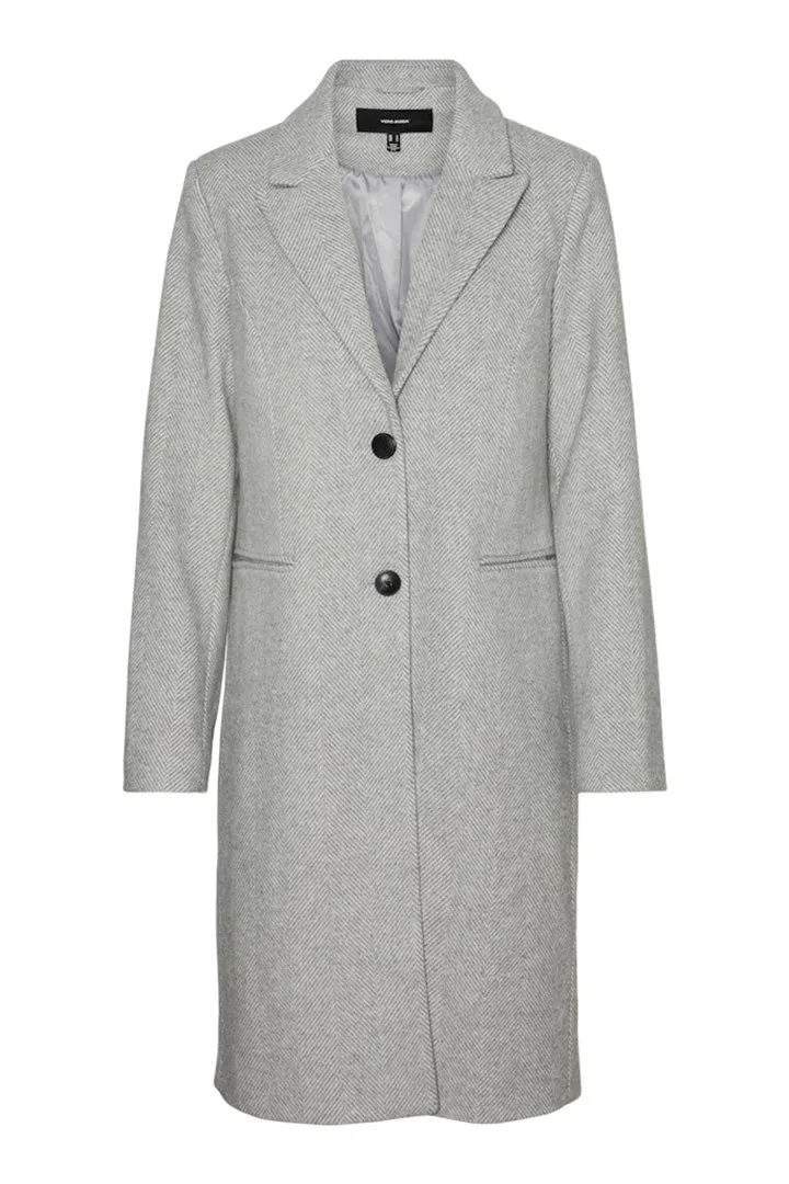 Blaza Herringbone Coat