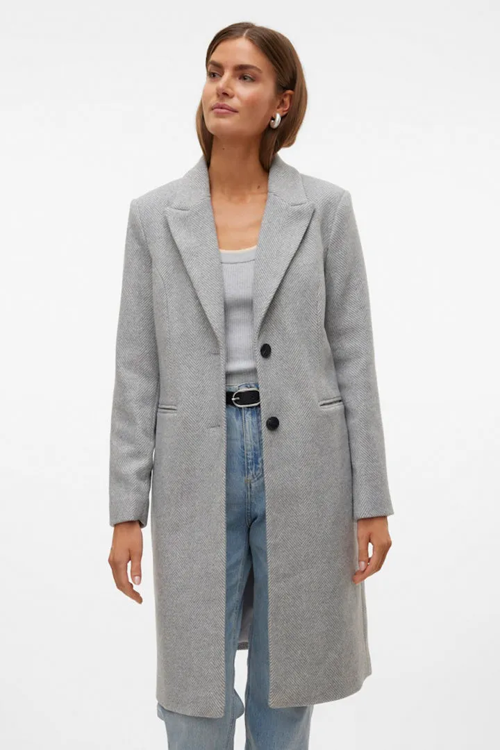 Blaza Herringbone Coat