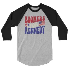 Boomers for Kennedy 3/4 Sleeve Raglan Shirt