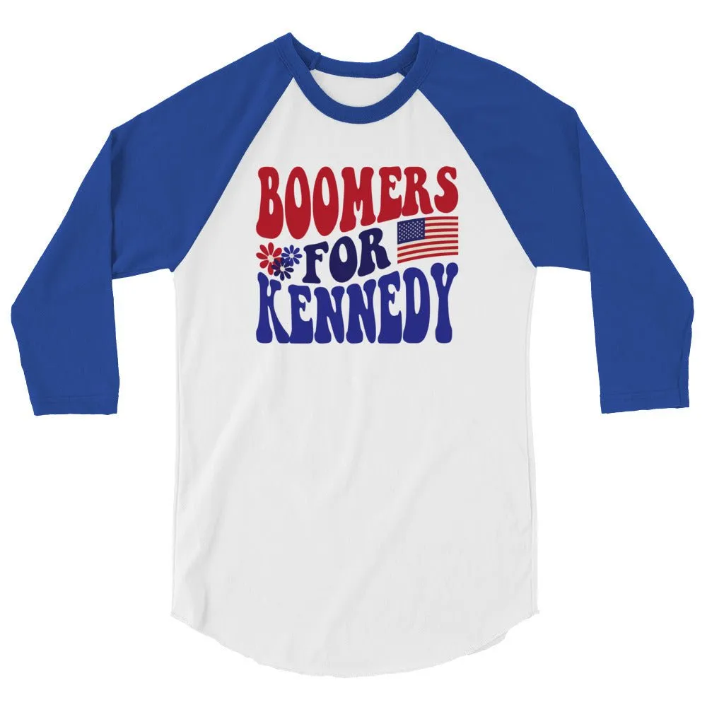 Boomers for Kennedy 3/4 Sleeve Raglan Shirt