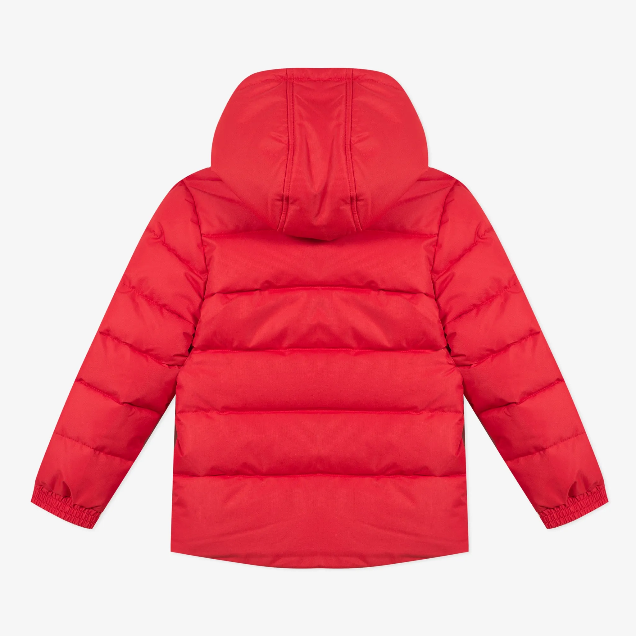 Boys' red puffer jacket