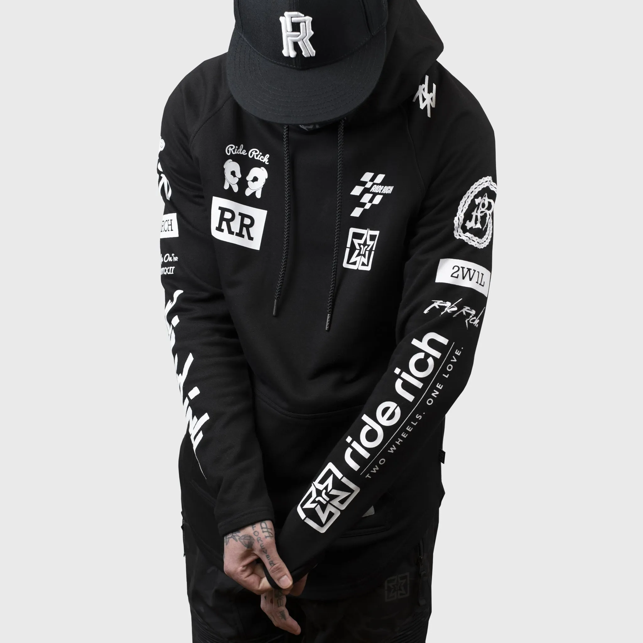 Branded V2 Scoop Pullover Hoodie