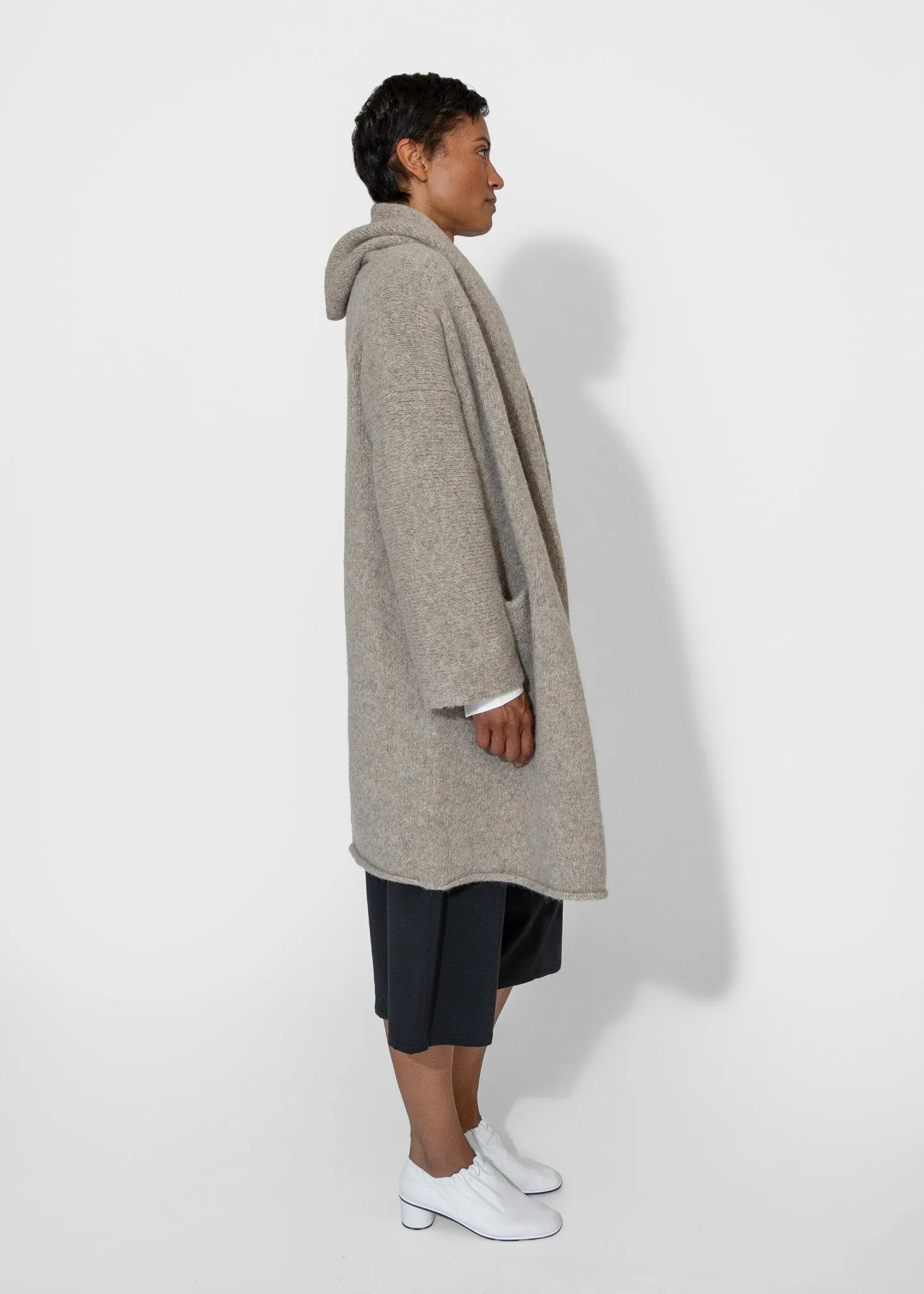 Capote Coat in Dust