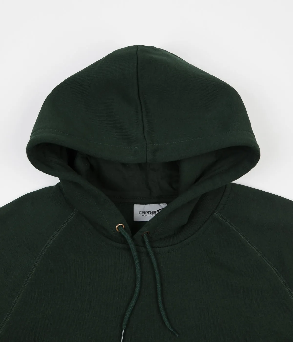 Carhartt Chase Hoodie - Bottle Green / Gold