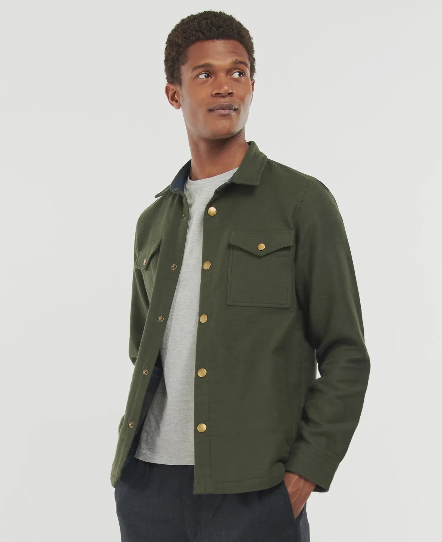 Carrbridge Overshirt - Olive