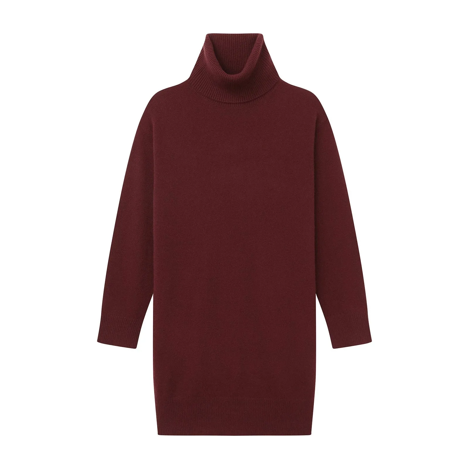 Cashmere Turtleneck Dress