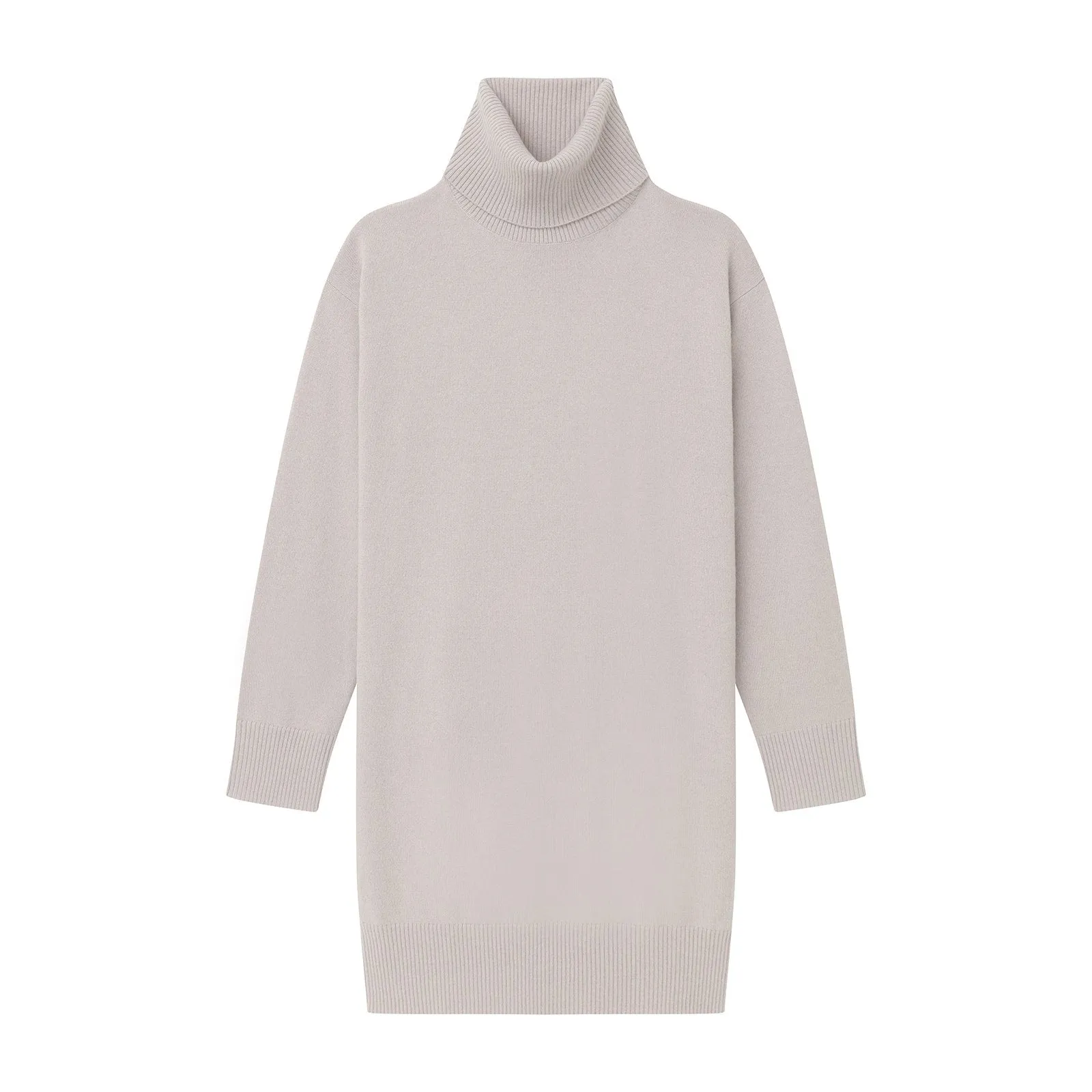 Cashmere Turtleneck Dress