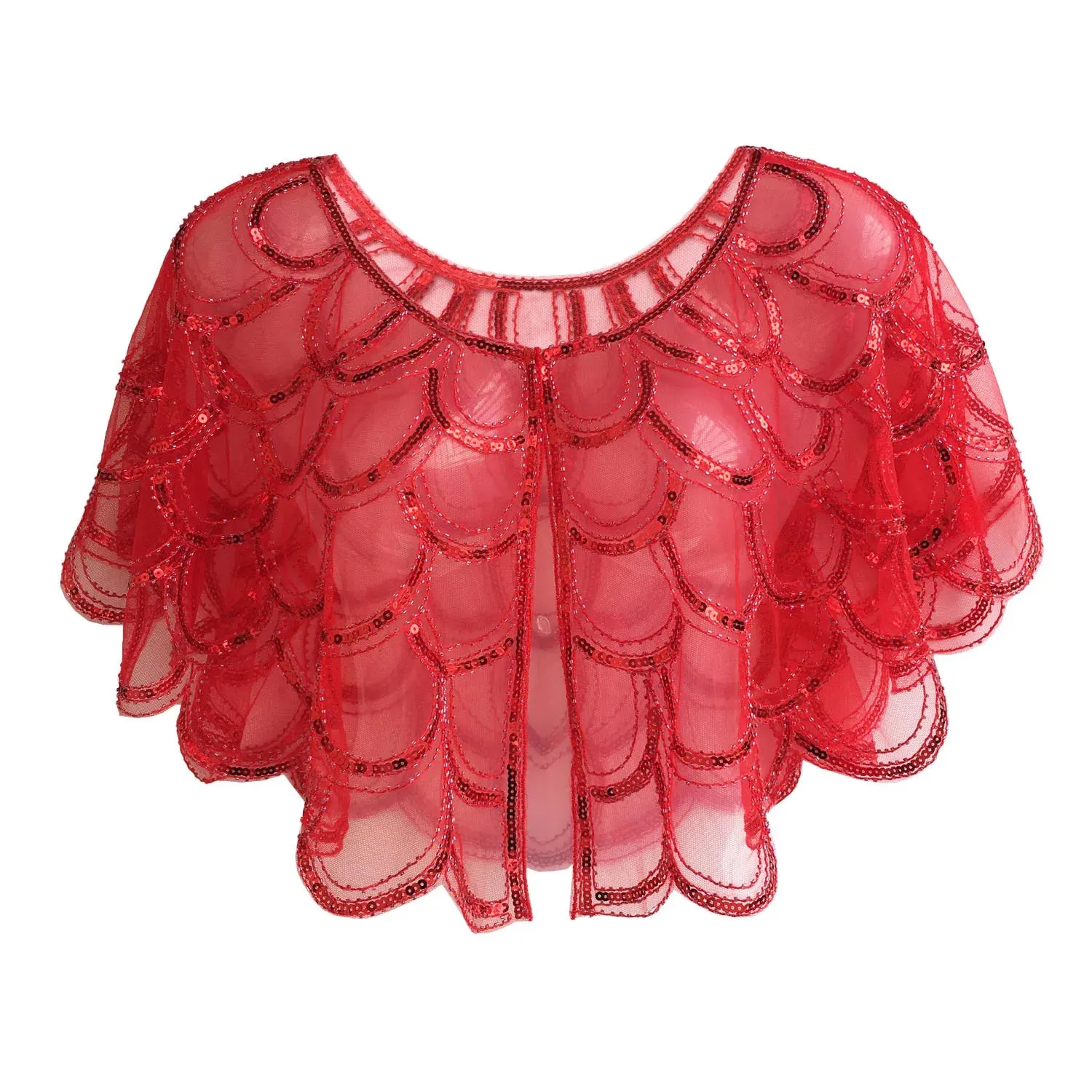 Celestial Party Flapper Cape Shrug