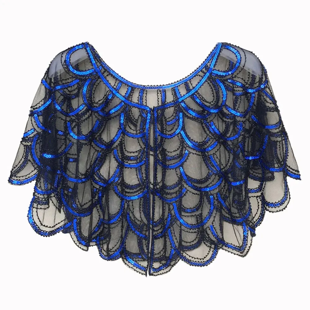 Celestial Party Flapper Cape Shrug