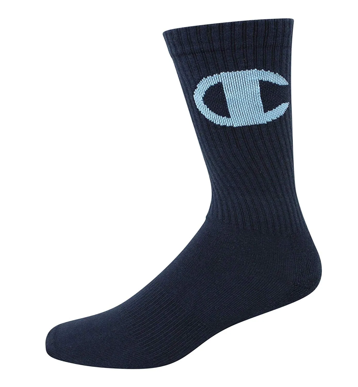 Champion LIFE Men's 3-Pack Multi Logo Athletic Crew Socks