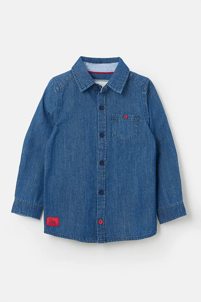 Charlie Boys Shirt - Denim