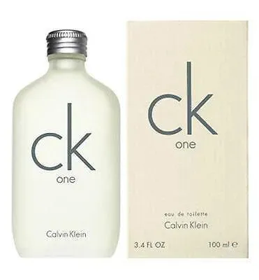 Ck One EDT Perfume by Calvin Klein for Men and Women (100ml x 2)