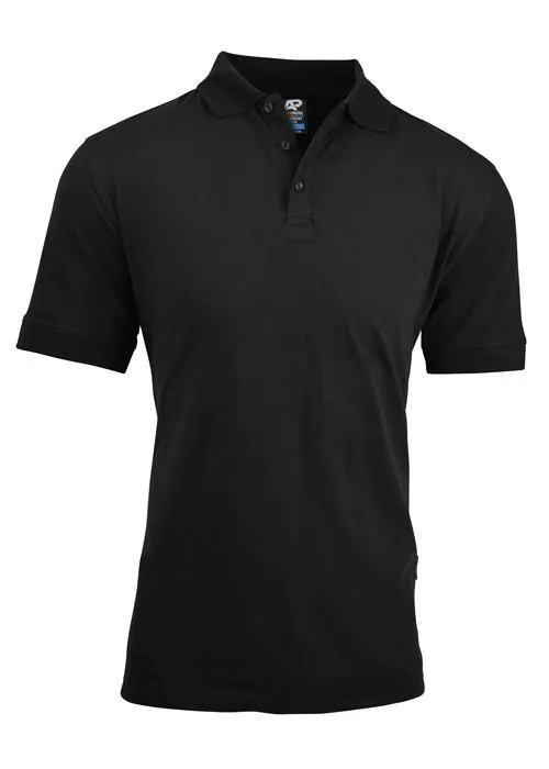 Claremont Mens Polo - Black