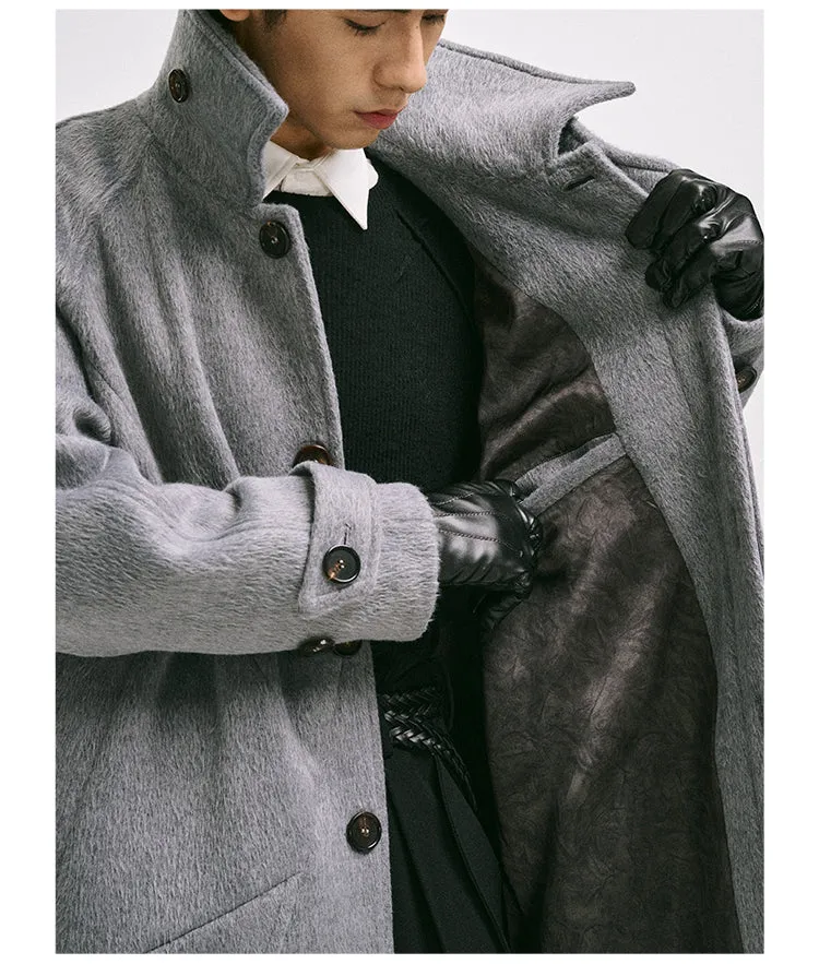 Clean Fit Casual Wool Coat