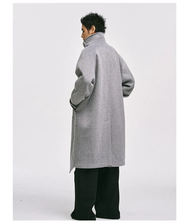 Clean Fit Casual Wool Coat