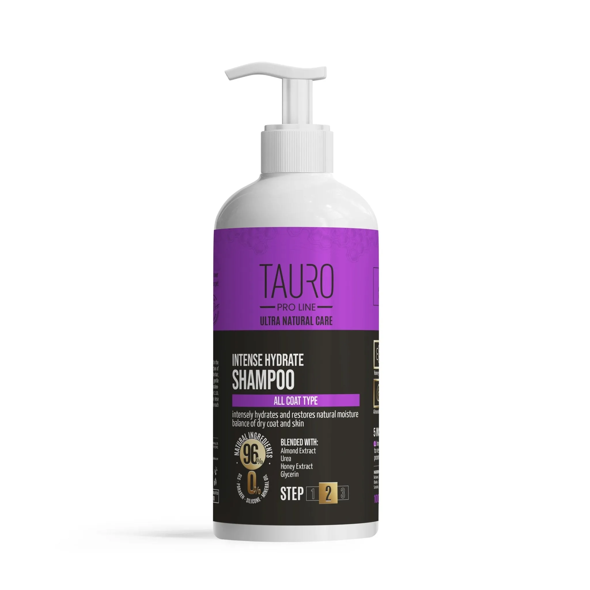 CLEARANCE Tauro Pro Line Ultra Natural Care intense hydrate shampoo for dogs and cats skin and coat