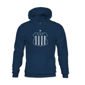 Club Atletico Talleres Mono Badge Youth Fleece Pullover Hoodie - Navy