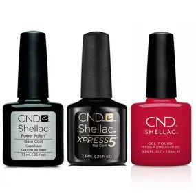 CND - Shellac Xpress5 Combo - Base, Top & Element (0.25 oz)