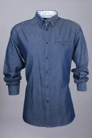 Colton Italian Denim Shirt