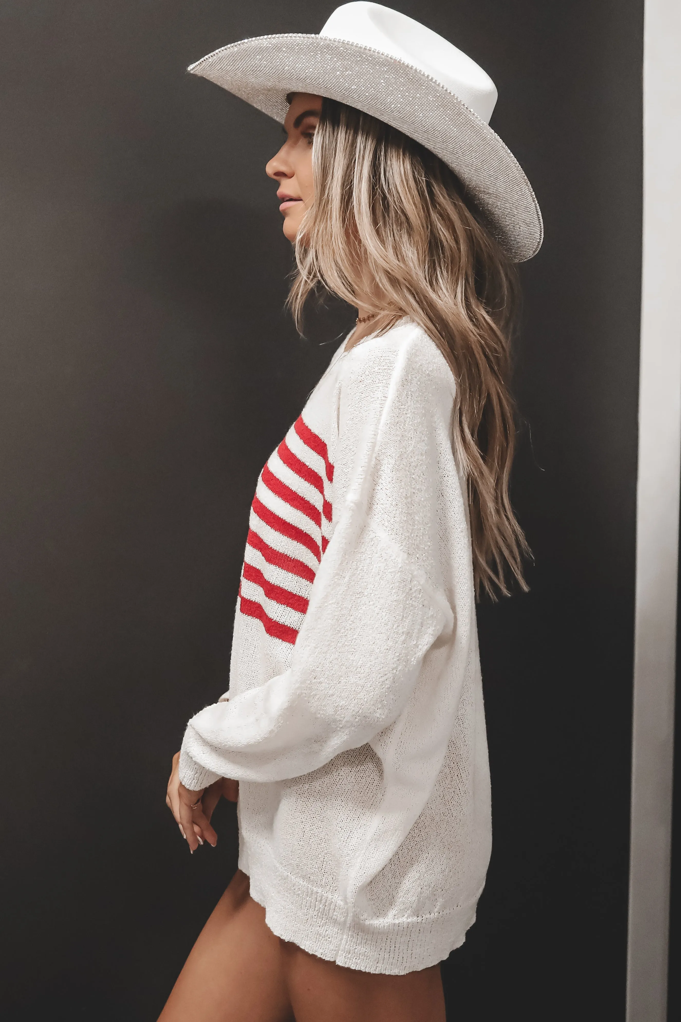 DEAL American Cutie Lightweight Flag Sweater