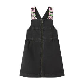 Denim Dungaree Dress