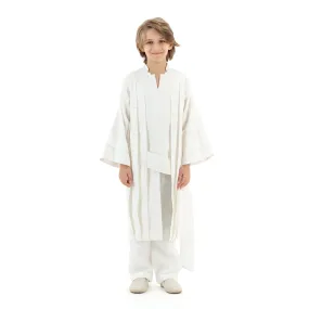 Desert Dune Boy's Linen Kaftan