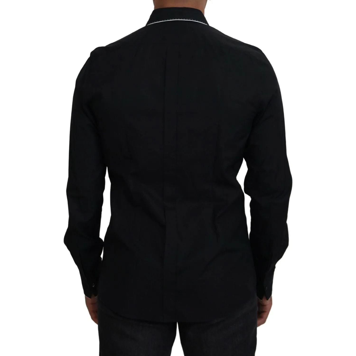 Dolce & Gabbana Elegant Slim Fit Tuxedo Dress Shirt