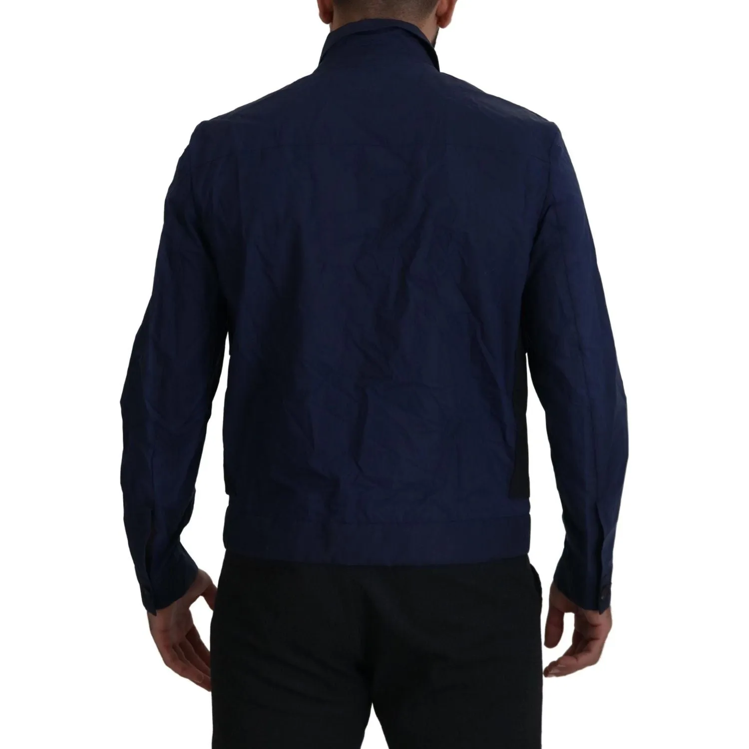 Dsquared² Svelte Dark Blue Cotton Shirt