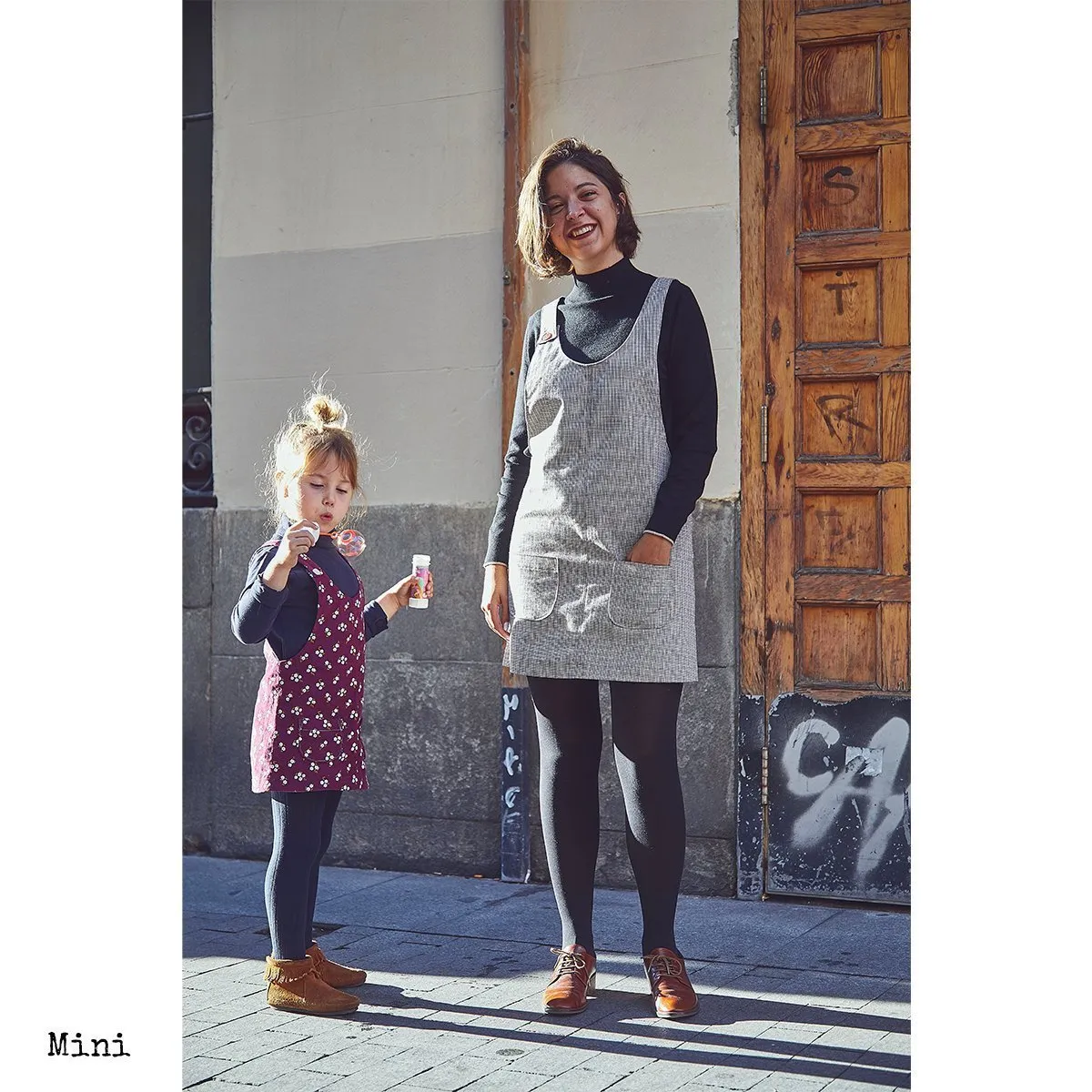 Duo TORONTO   TORONTO Kids pinafore dress - PDF Sewing Pattern