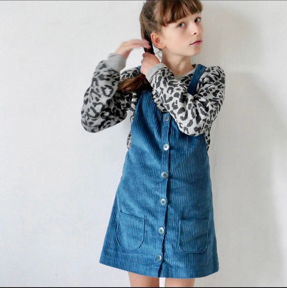 Duo TORONTO   TORONTO Kids pinafore dress - PDF Sewing Pattern